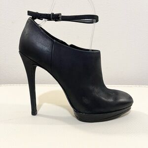 Brian Atwood Ankle Strap High Heel Boots